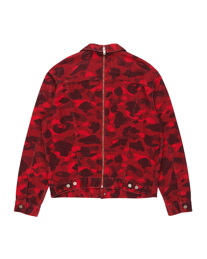Bape x Levi's Europe Exclusive red camo tracker jacket thumbnail