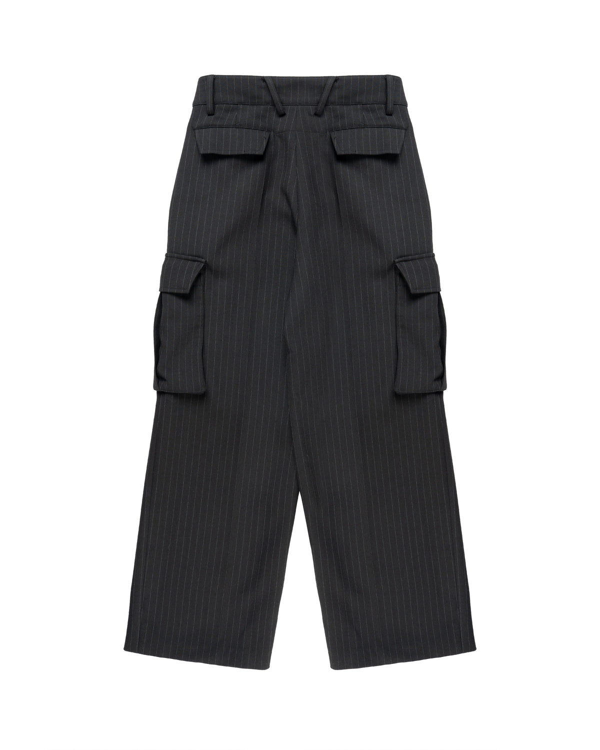 MISBHV grey striped cargo pants
