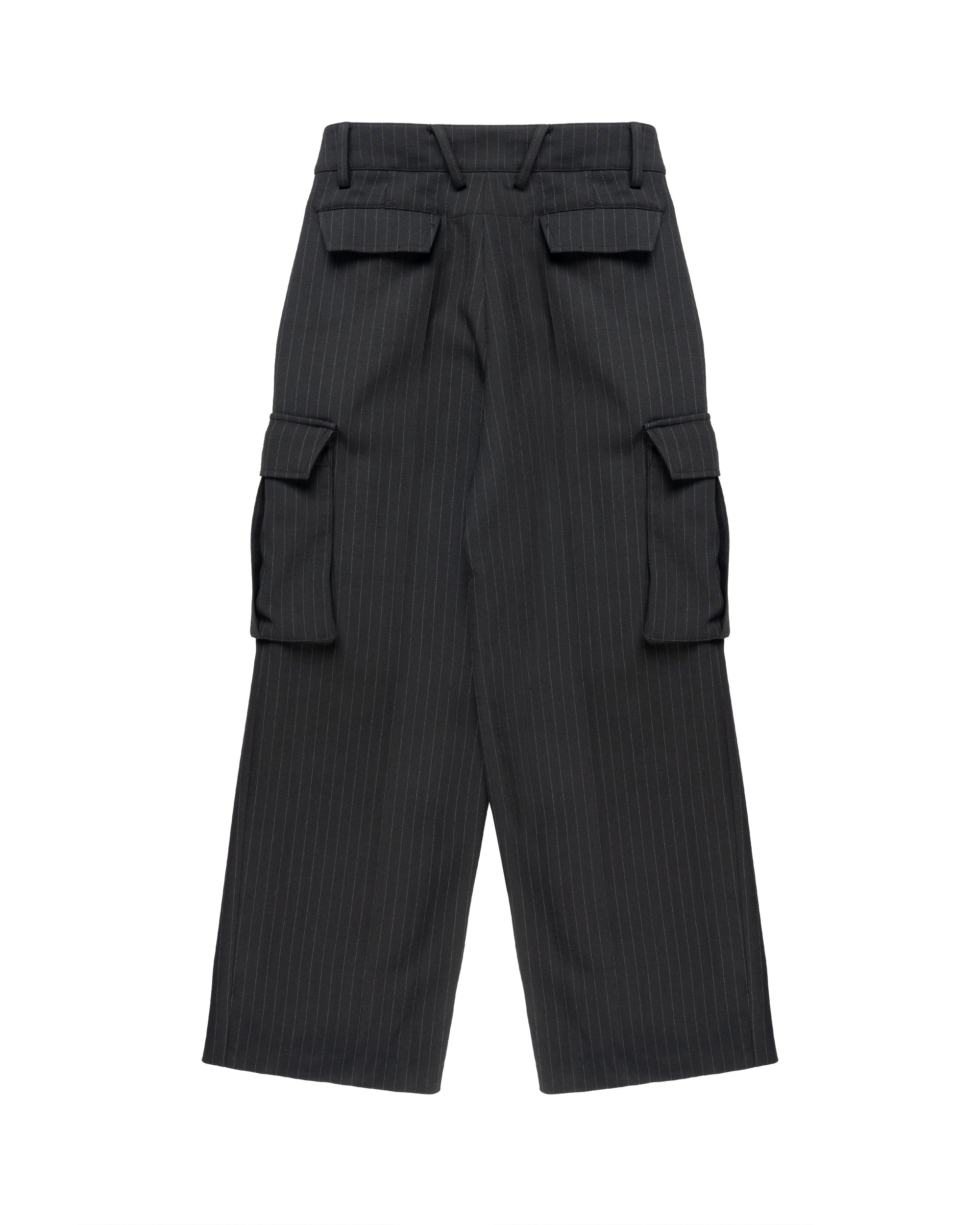 MISBHV grey striped cargo pants