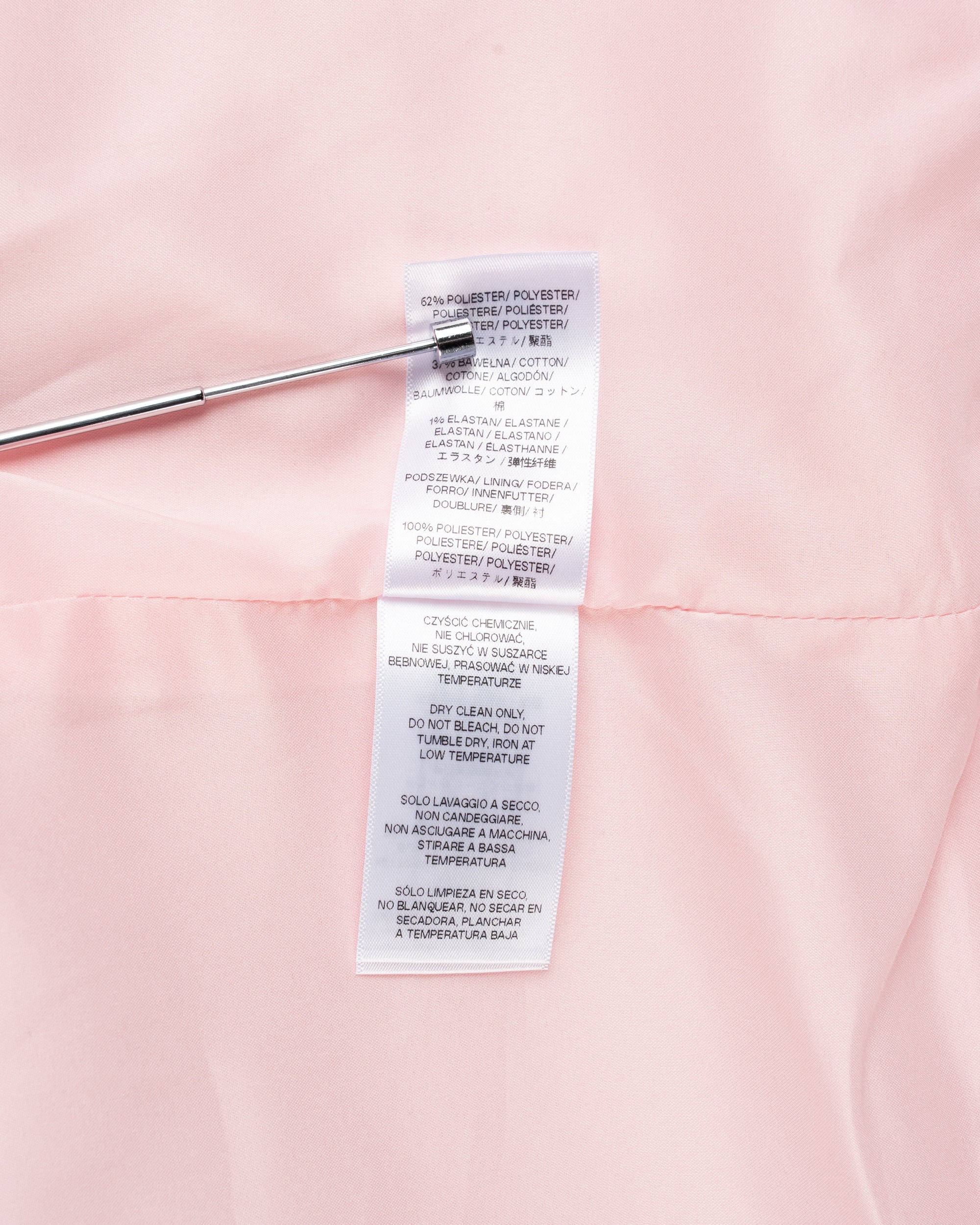 MISBHV tweed pink blazer jacket