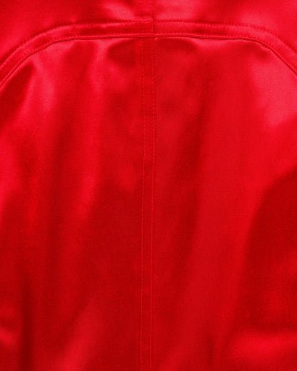 Mugler Trademark red satin tang jacket Mugler