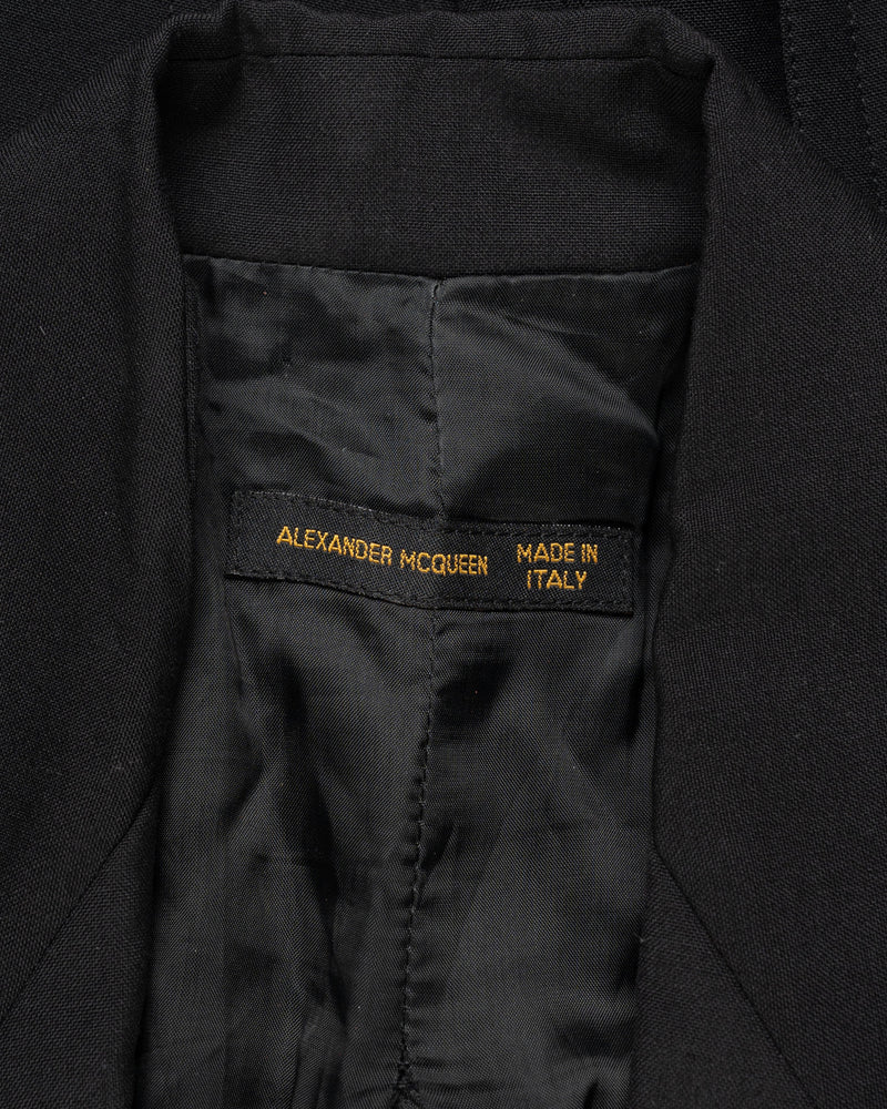 Alexander McQueen "Dance of the Twisted Bull" lace corset blazer jacket - 40 thumbnail