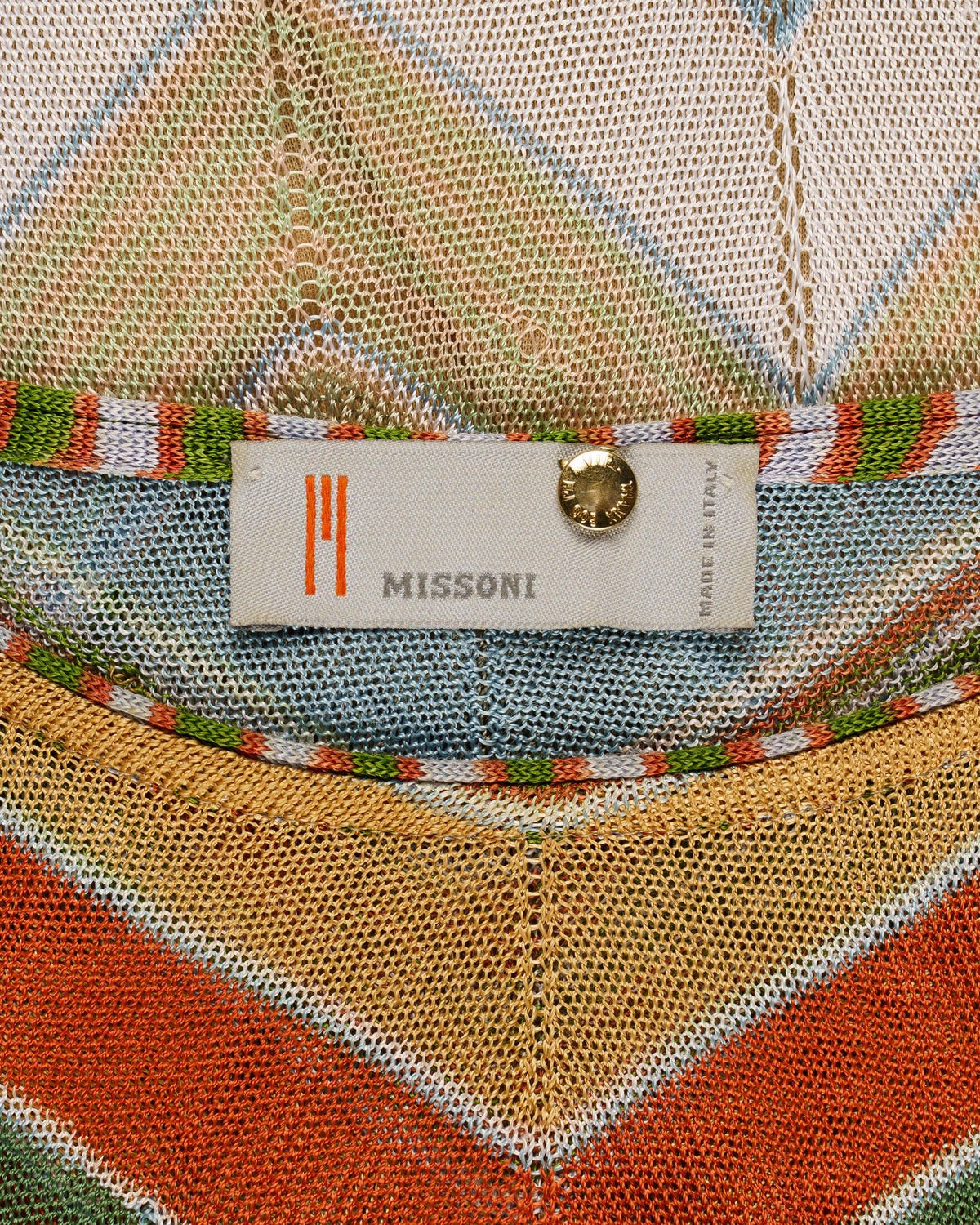Missoni Zigzag knitted dress