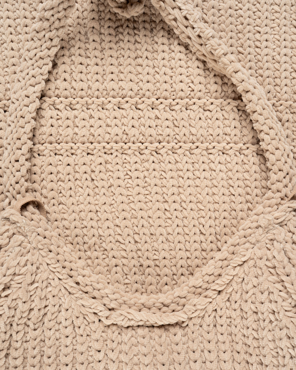 Jacquemus Halter neck knitted beige dress