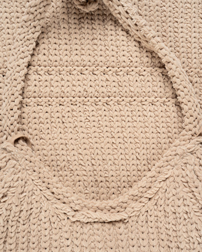 Jacquemus Halter neck knitted beige dress Jacquemus