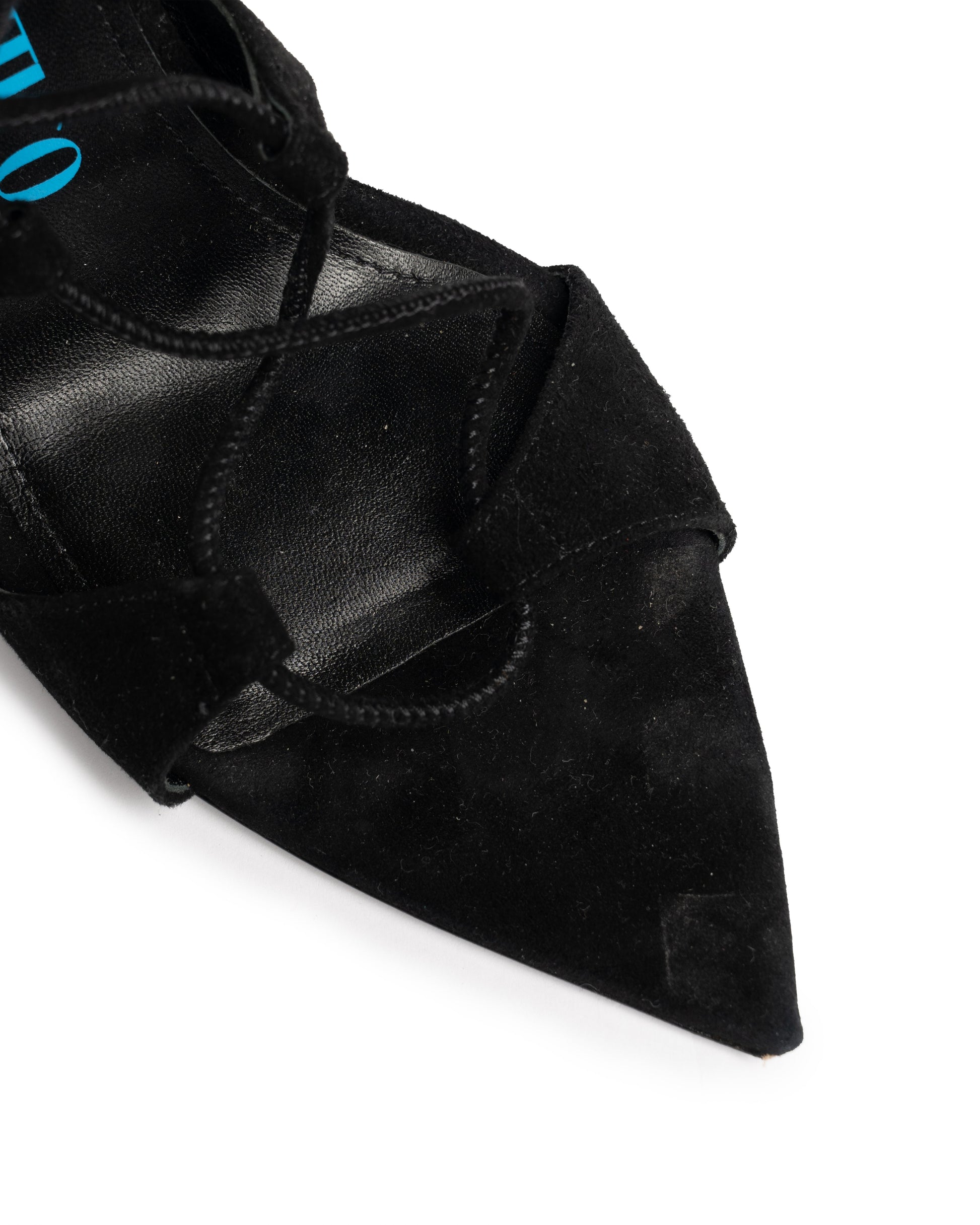 The Attico Renee lace-up ankle strap sandals The