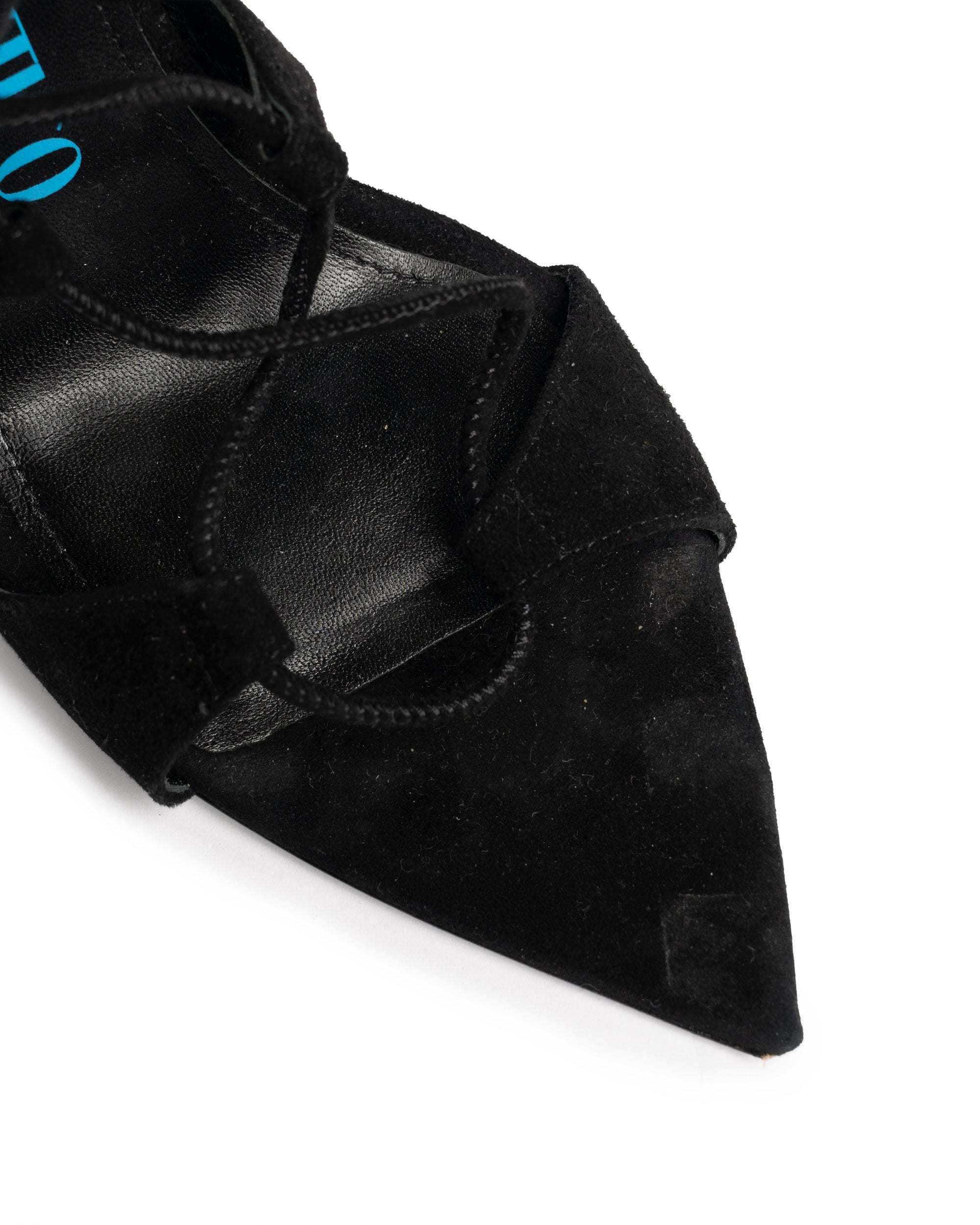 The Attico Renee lace-up ankle strap sandals