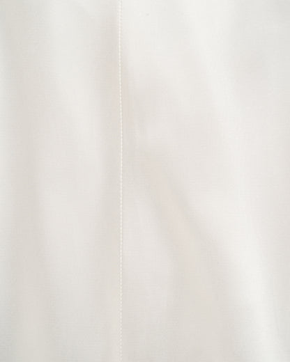 Helmut Lang Sash Ivory white double satin dress Helmut