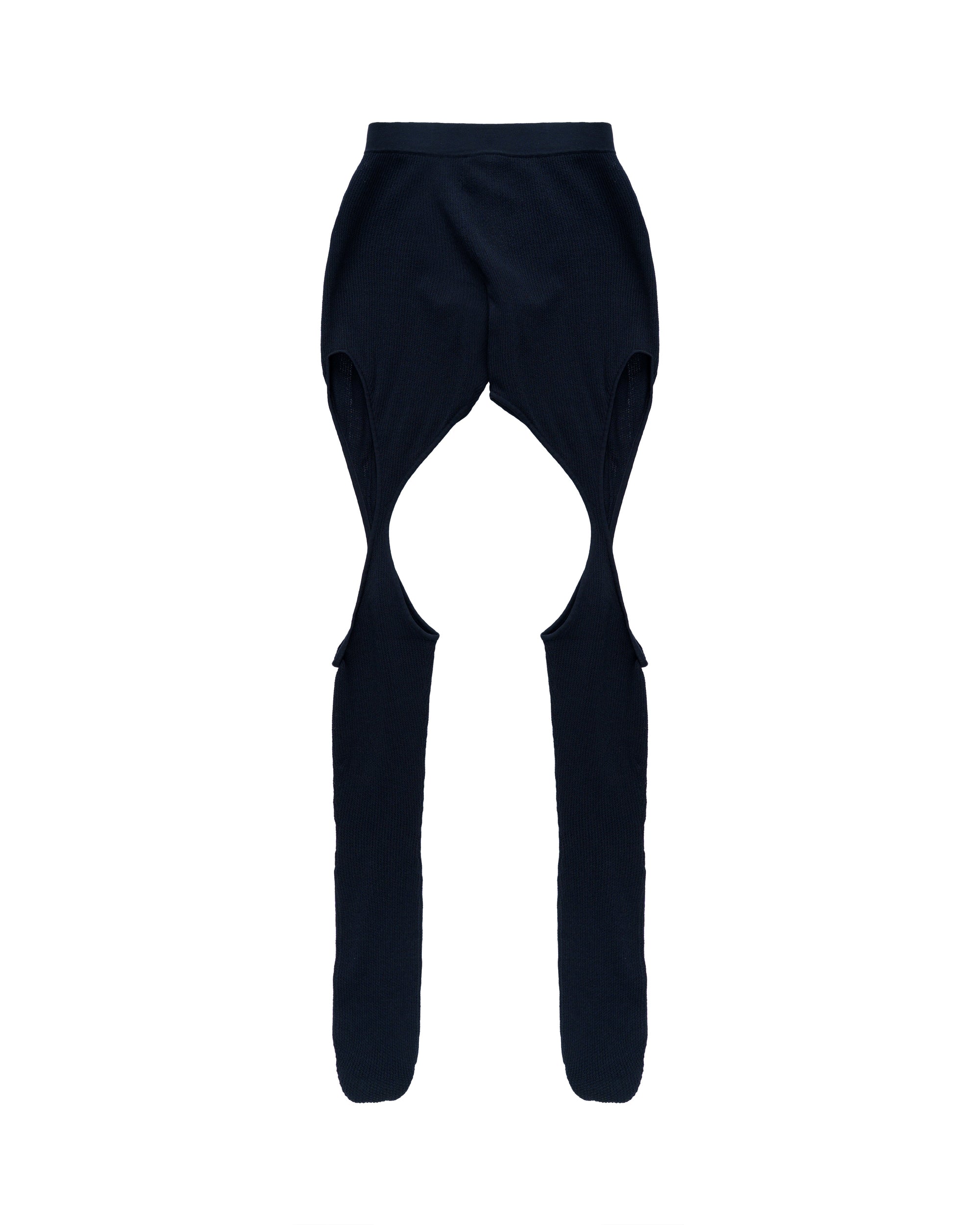 Dion Lee Hosiery mesh legging knit tights - S