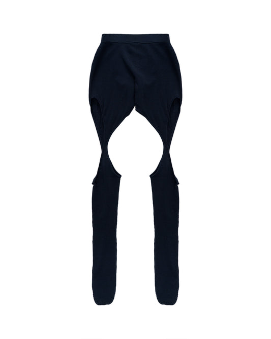 Dion Lee Hosiery mesh legging knit tights - S Dion