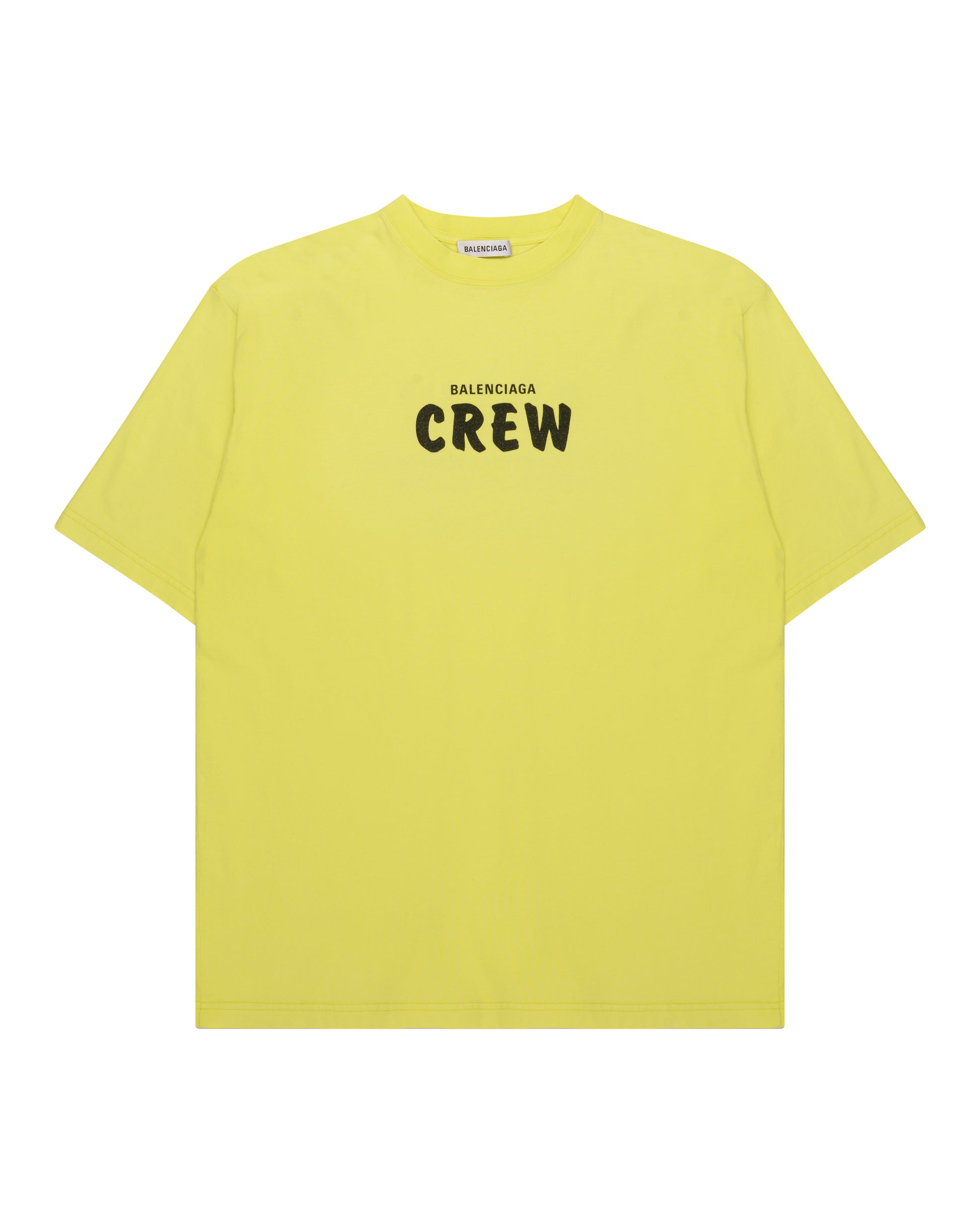 BALENCIAGA CREW TSHIRT YELLOW image