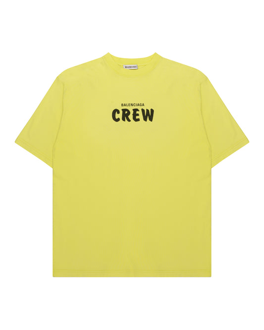 BALENCIAGA CREW TSHIRT YELLOW image