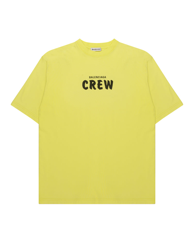 BALENCIAGA CREW TSHIRT YELLOW image