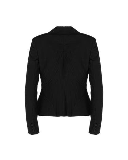 Alexander McQueen "Dance of the Twisted Bull" lace corset blazer jacket - 40 Alexander