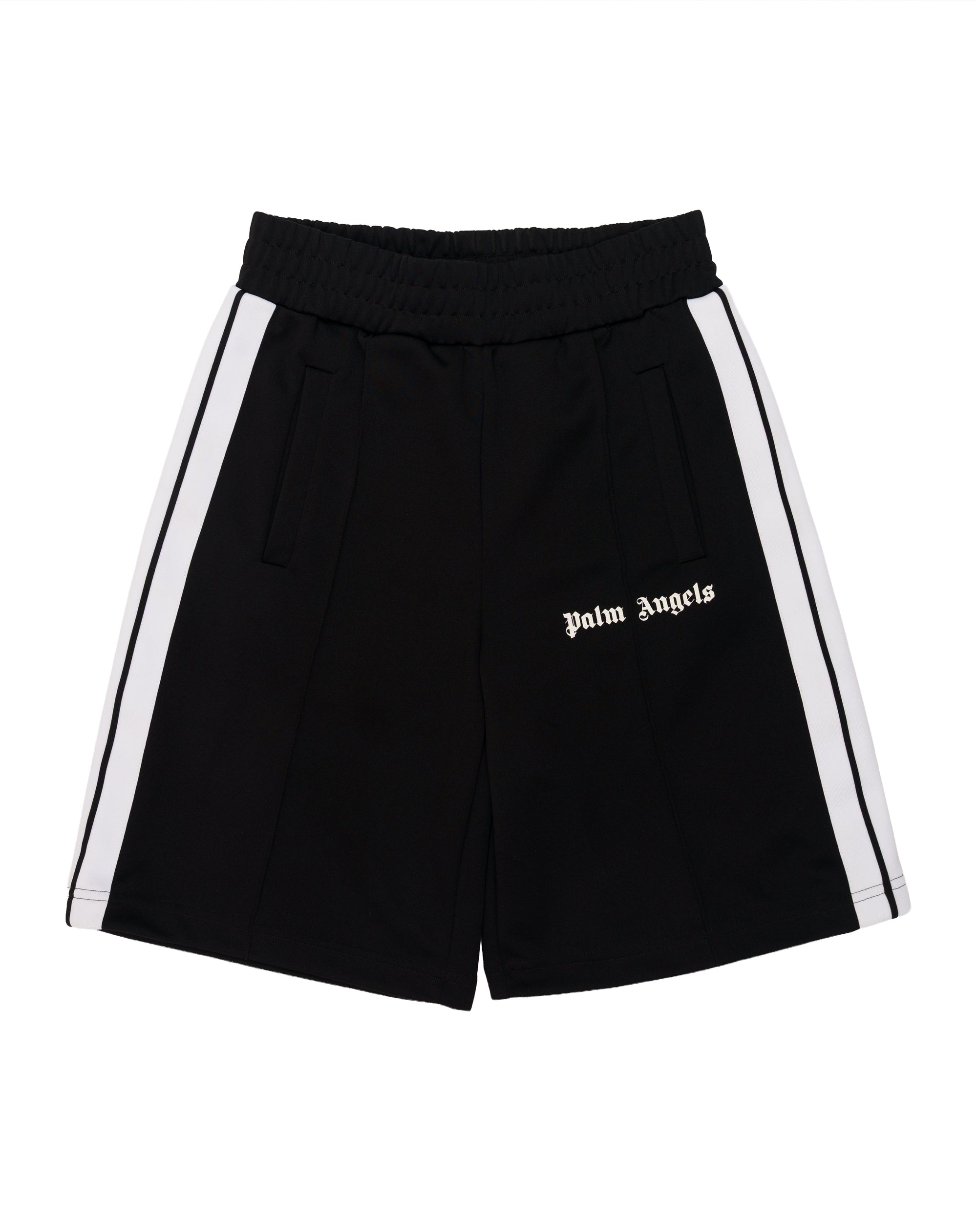 Palm Angels logo shorts black