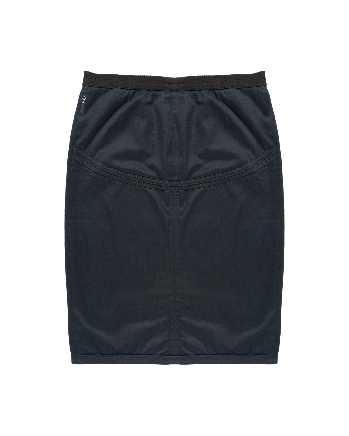 Armani Jeans tailored black skirt