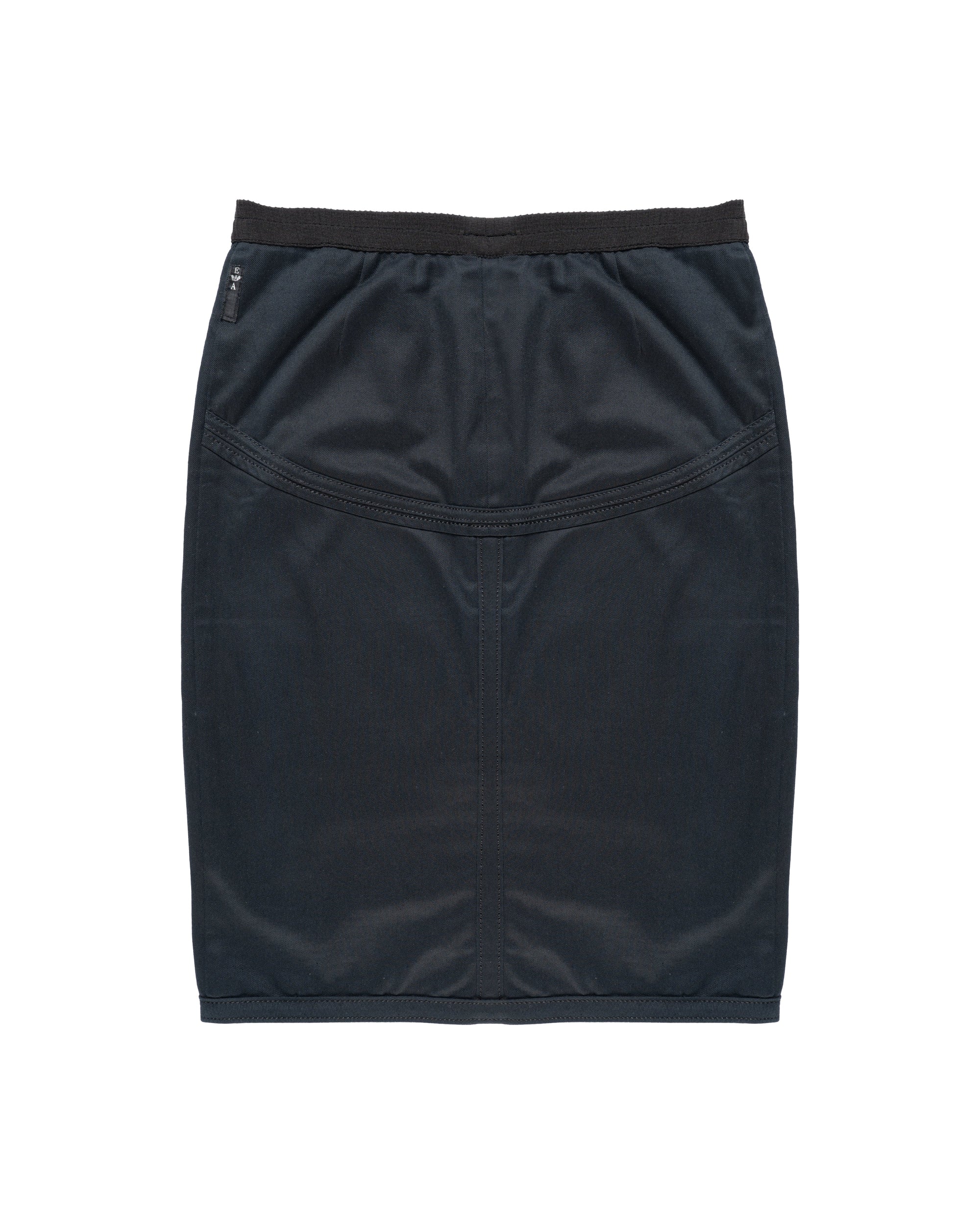 Armani Jeans tailored black skirt