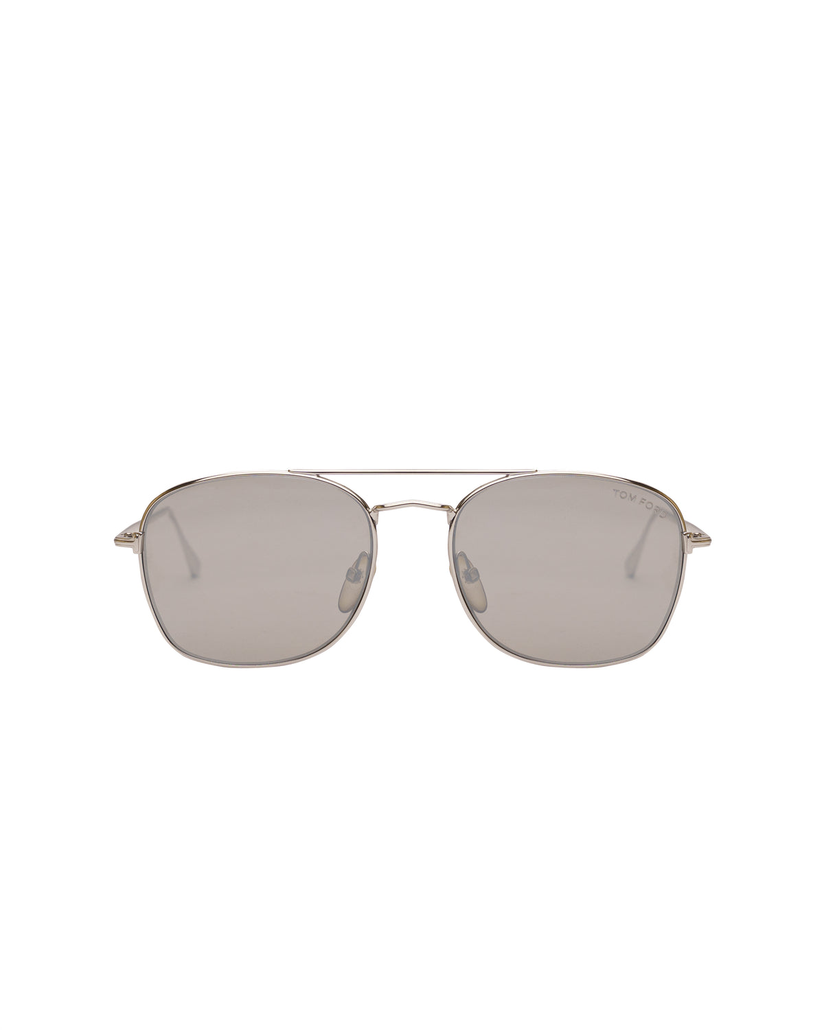 Tom Ford LUCA-02 mirror lense silver sunglasses
