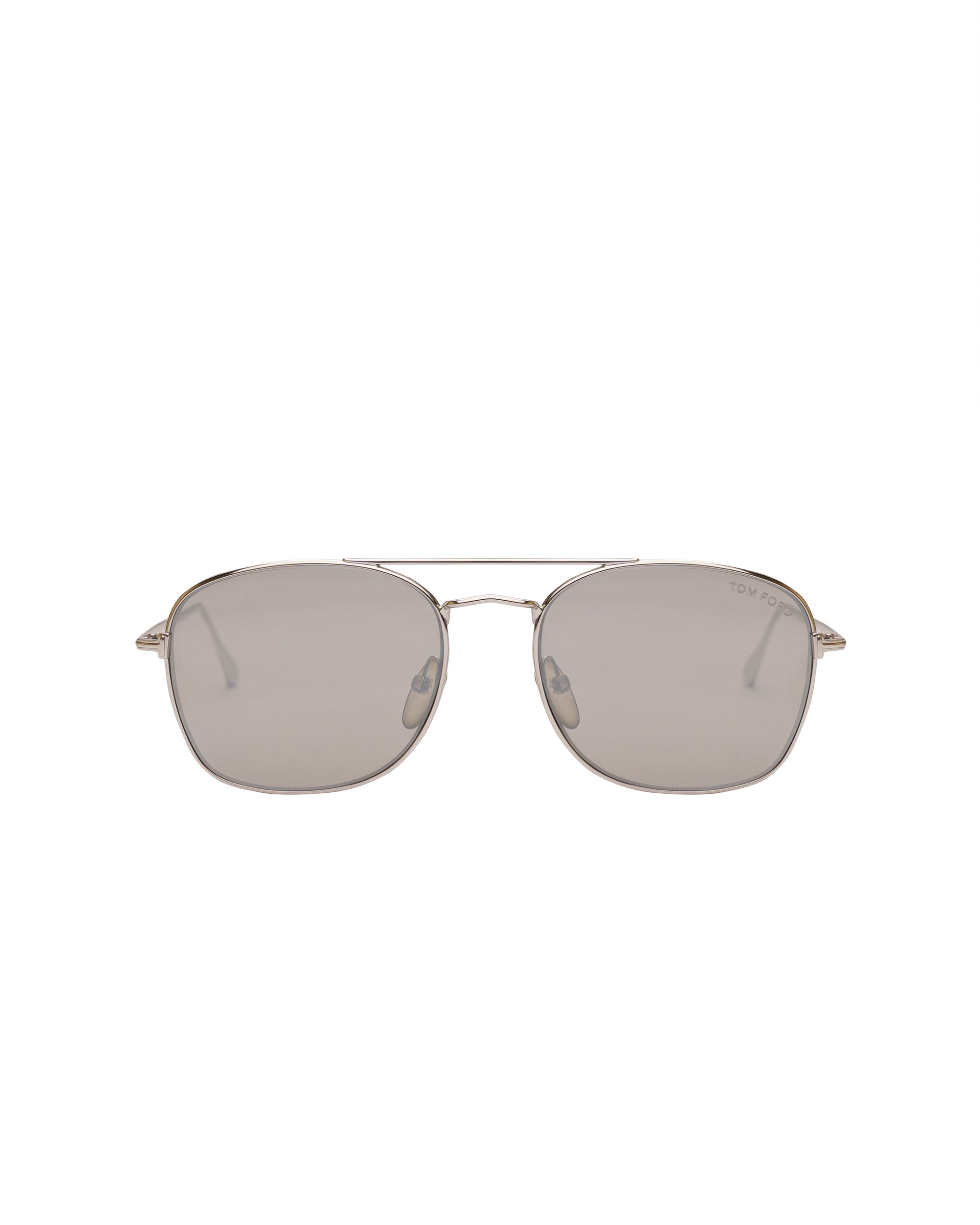 Tom Ford LUCA-02 mirror lense silver sunglasses