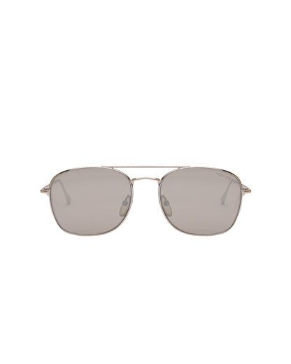 Tom Ford LUCA-02 mirror lense silver sunglasses-2