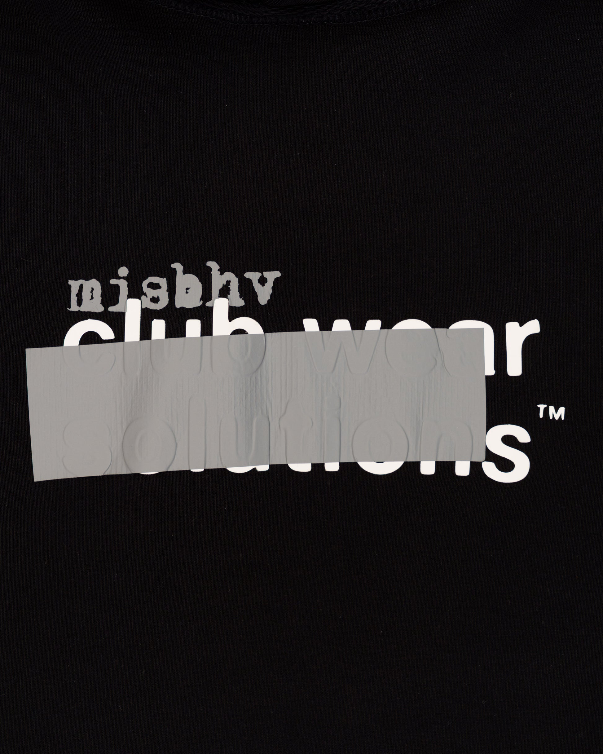 MISBHV hoodie detail 1