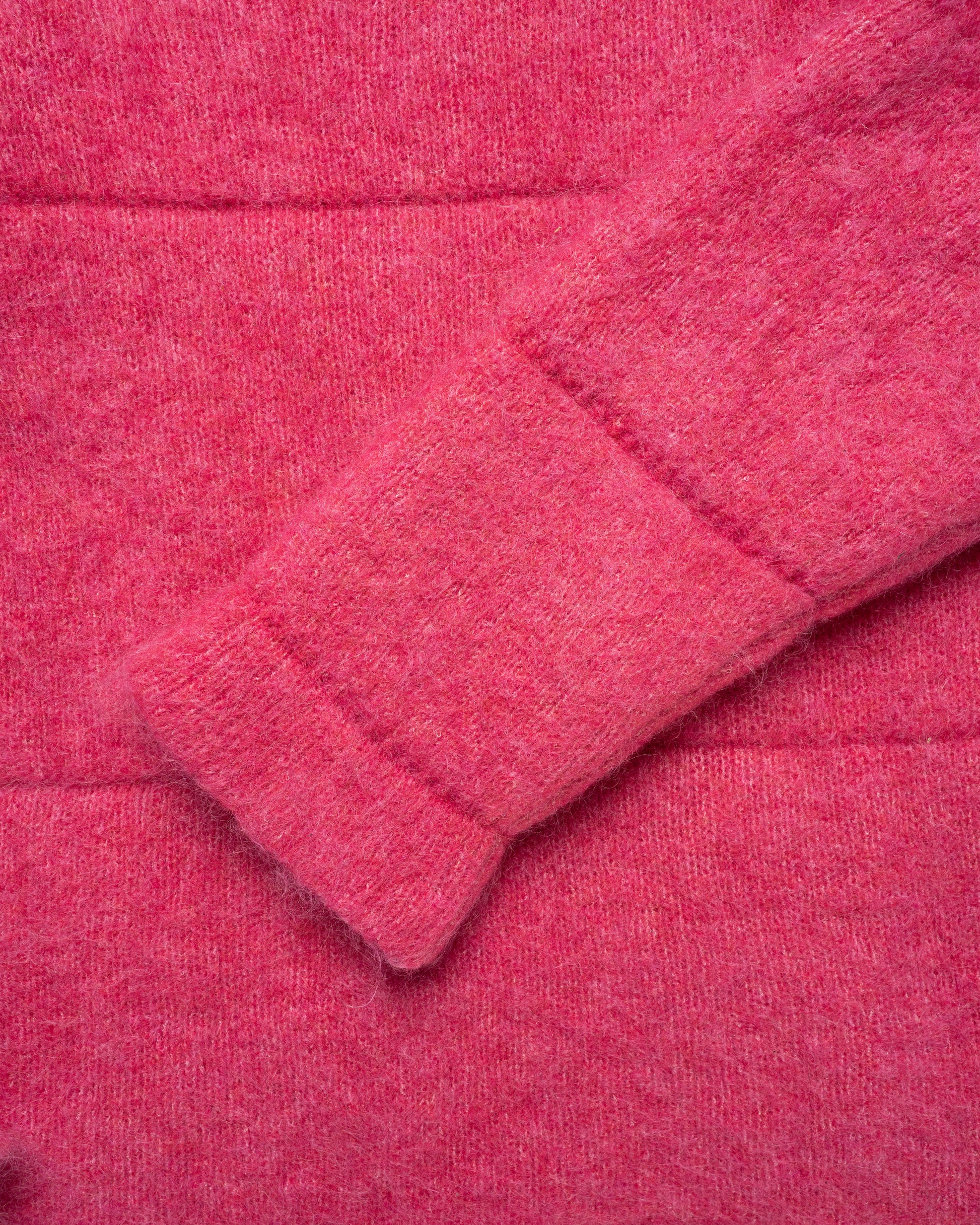 Jacquemus panelled oversized pink sweater Jacquemus