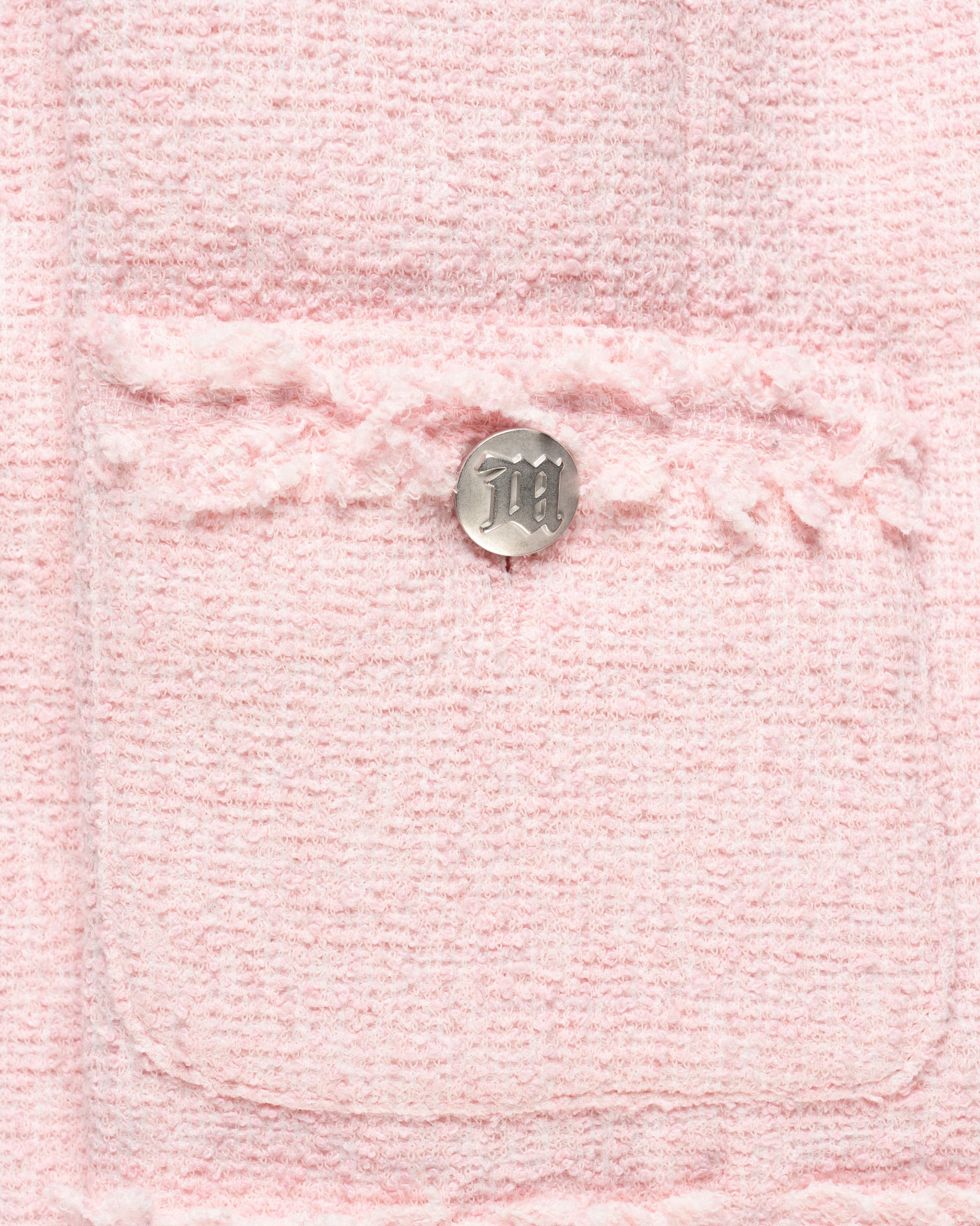 MISBHV tweed pink blazer jacket