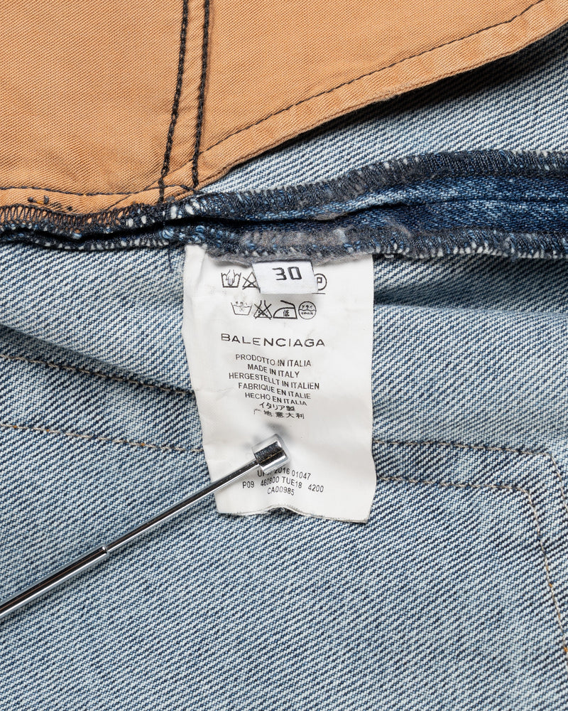 Balenciaga low-waisted denim pants thumbnail
