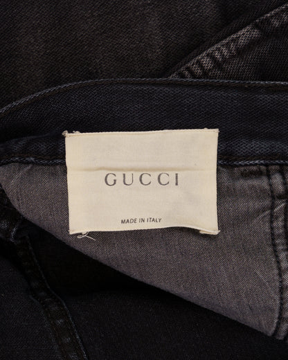 Gucci Lot. 66 washed grey skinny denim pants Gucci