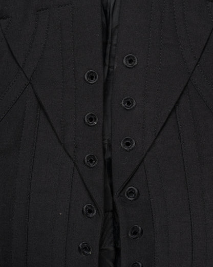 Alexander McQueen "Dance of the Twisted Bull" lace corset blazer jacket - 40 Alexander