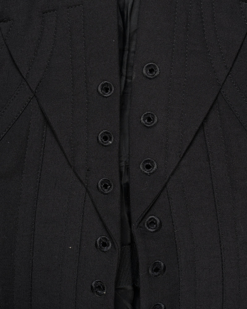Alexander McQueen "Dance of the Twisted Bull" lace corset blazer jacket - 40 thumbnail