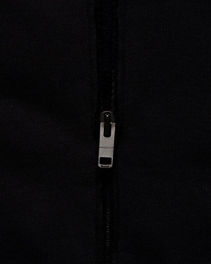 Givenchy pierced back logo hooded bomber jacket Givenchy