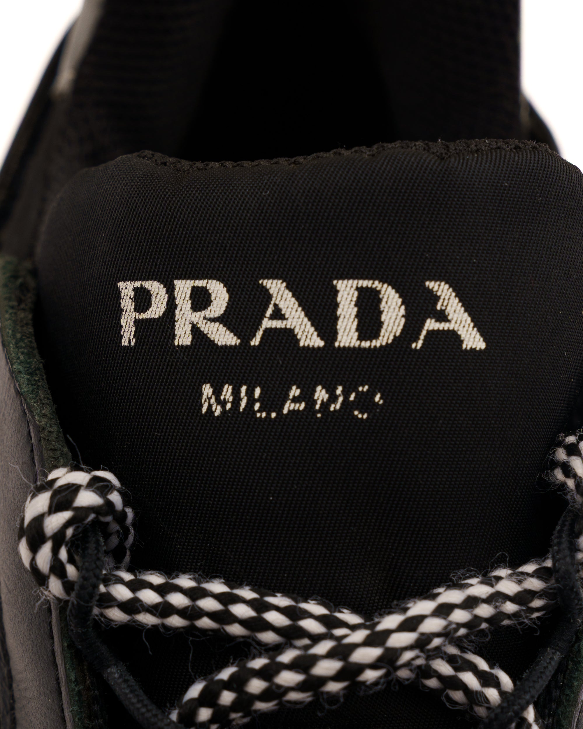 Prada Block Sneakers Black