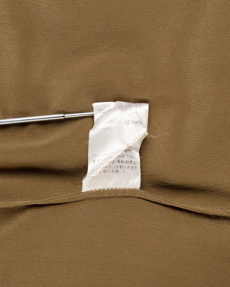 Celine military epaulets silk button-up shirt thumbnail
