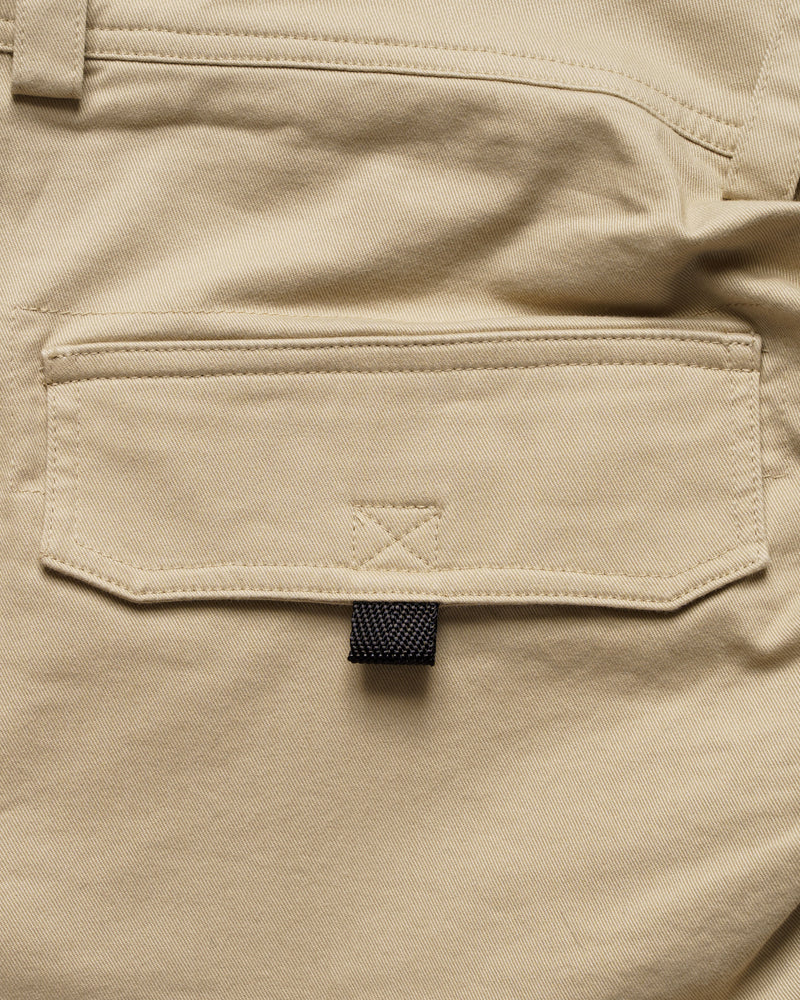 Martine Rose pulled cargo twill beige shorts thumbnail
