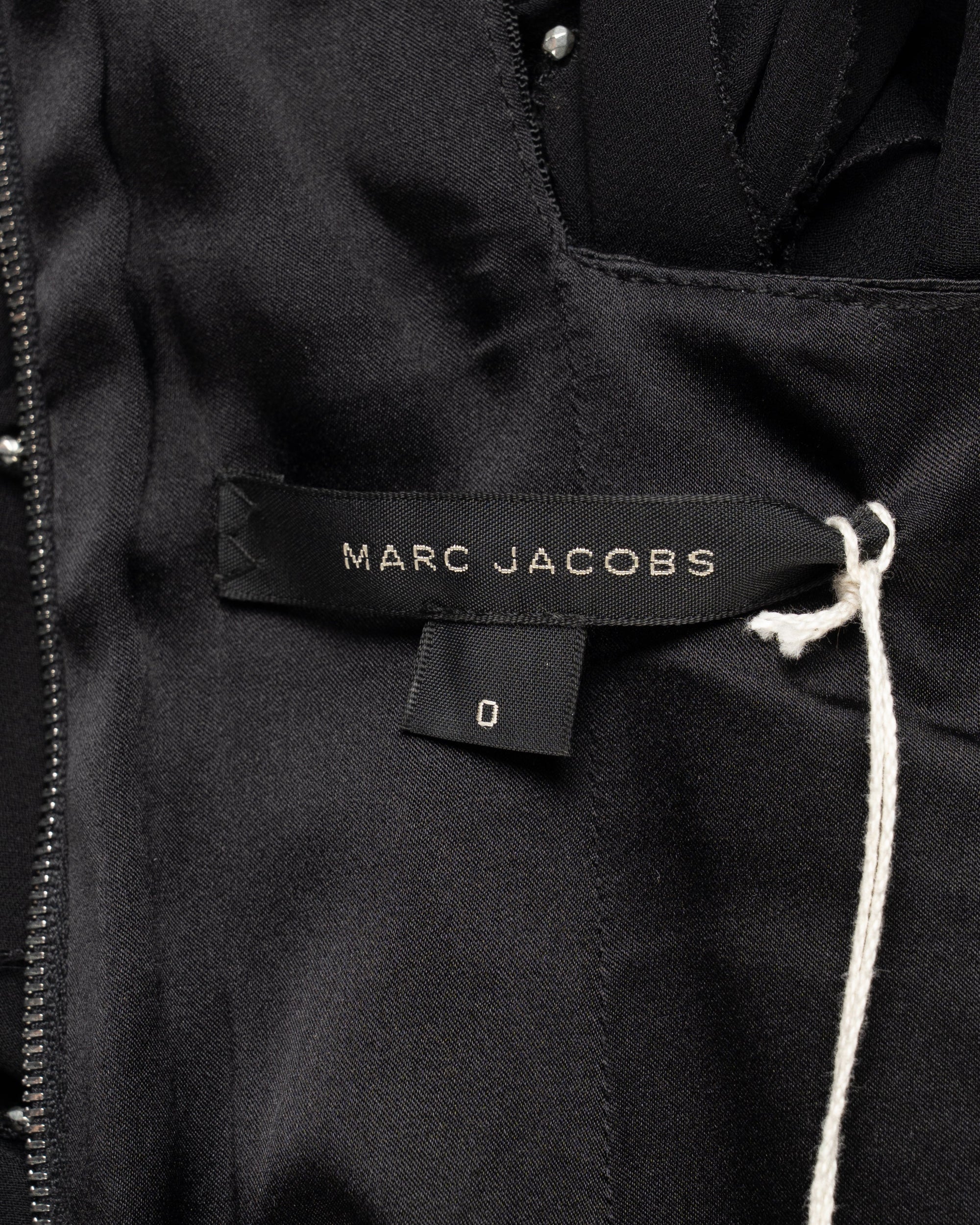 Marc Jacobs crystal-embellished silk mini dress