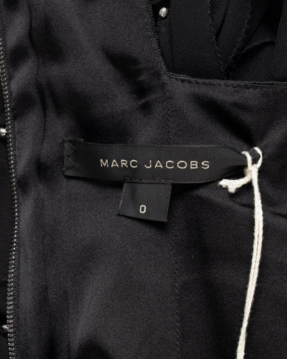 Marc Jacobs crystal-embellished silk mini dress Marc
