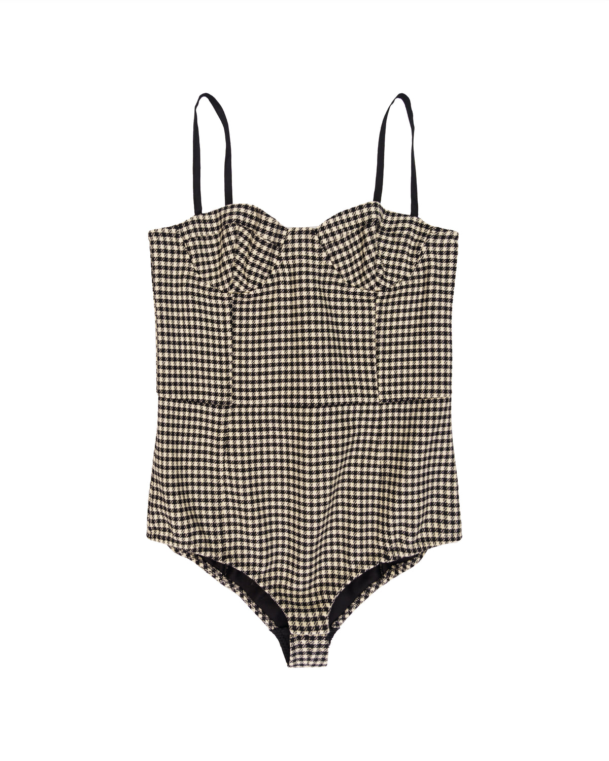 ValentinoRED Houndstooth corset dress