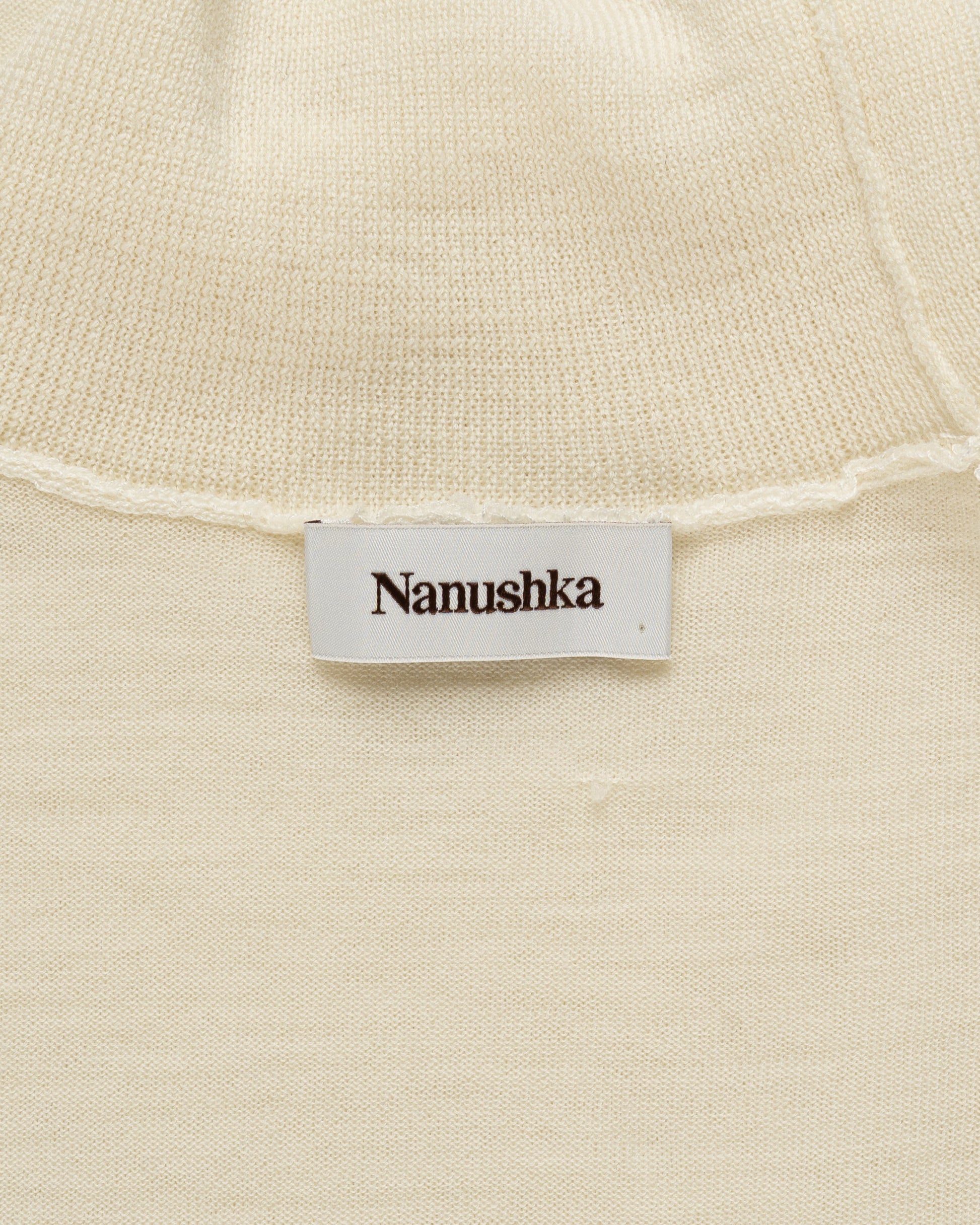 Nanushka Slub jersey turtleneck sweater Nanushka