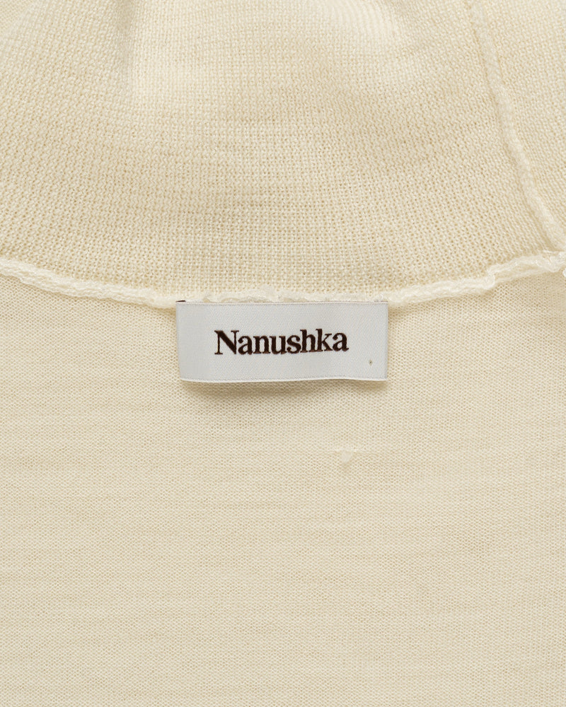 Nanushka Slub jersey turtleneck sweater thumbnail