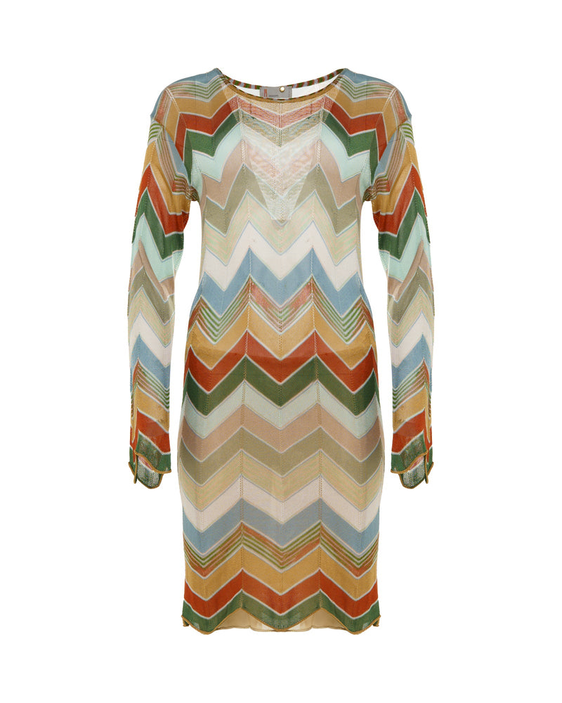 Missoni Zigzag knitted dress thumbnail