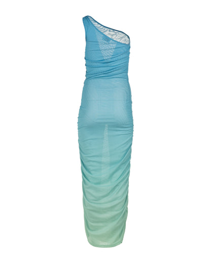 Josefine HJ see-through blue dress Josefine