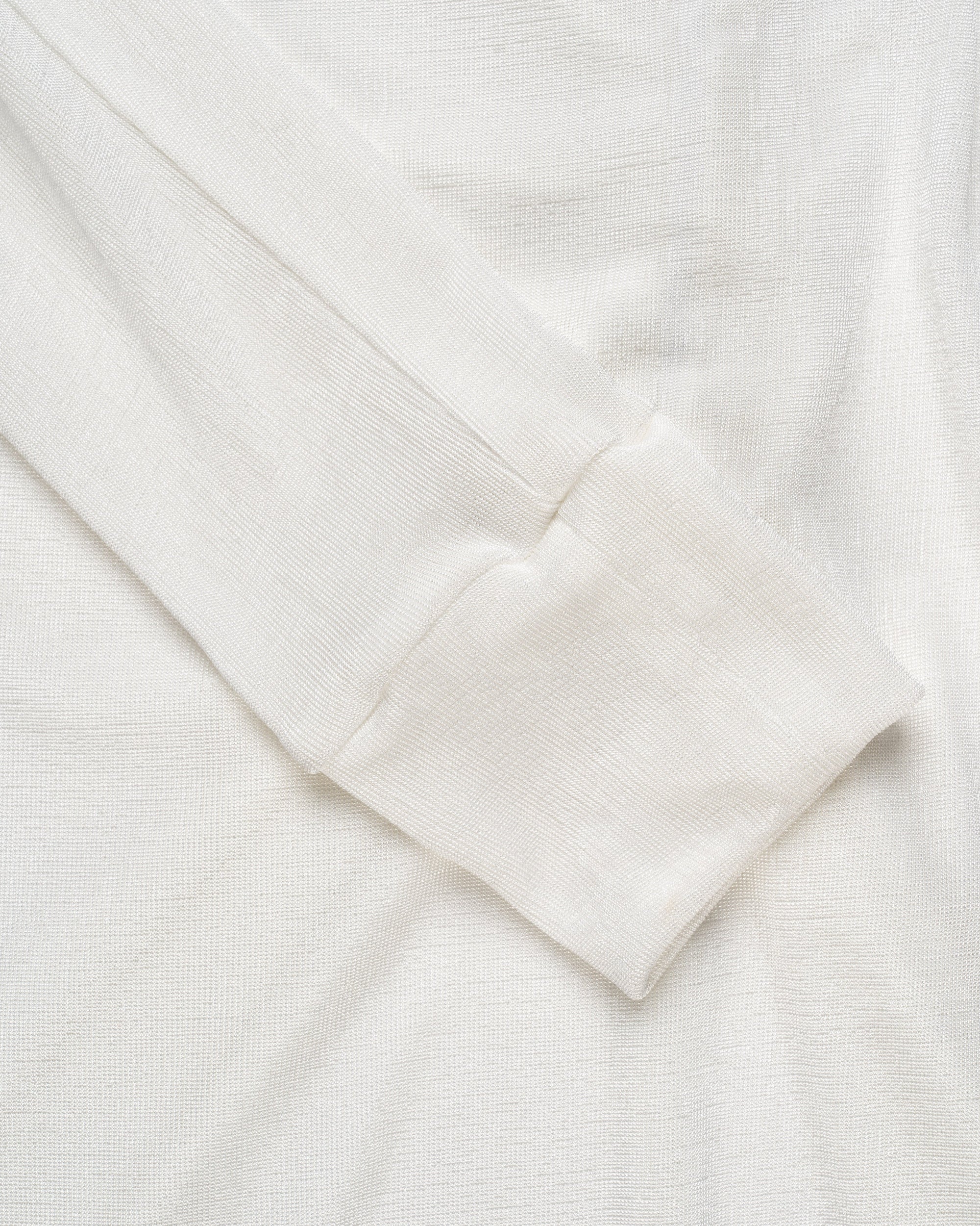 MISBHV 1-OF-1 open shoulders white long-sleeve dress