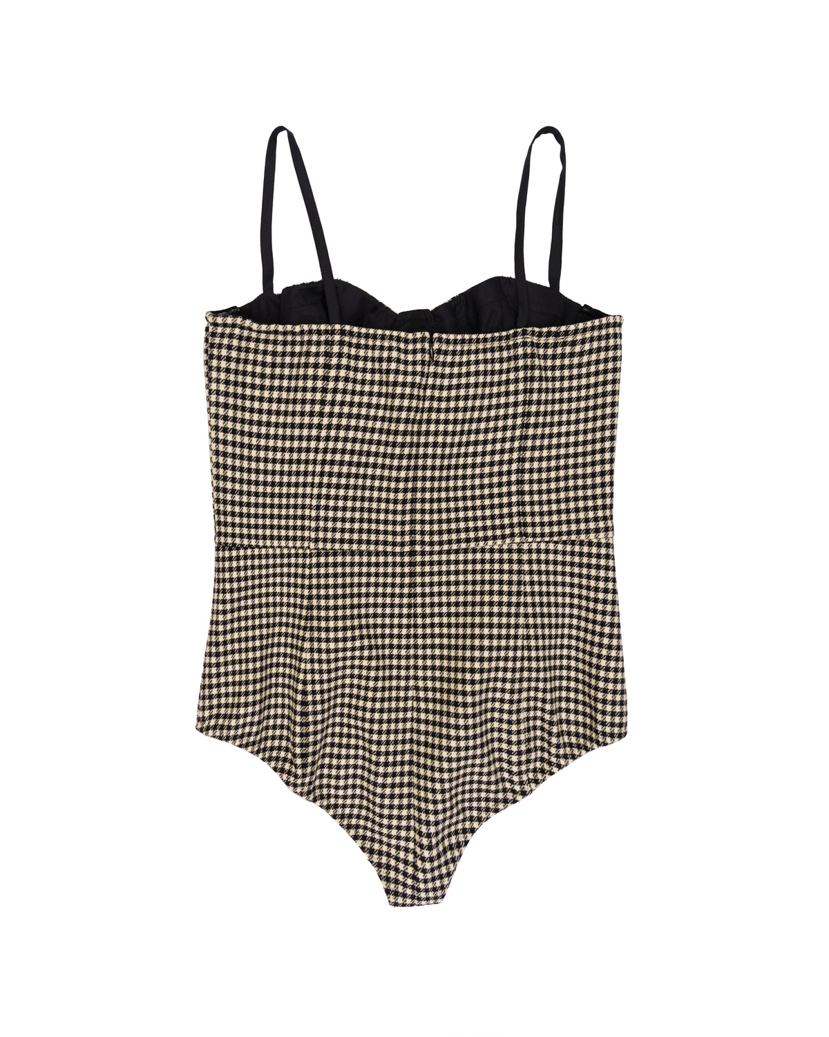ValentinoRED Houndstooth corset dress