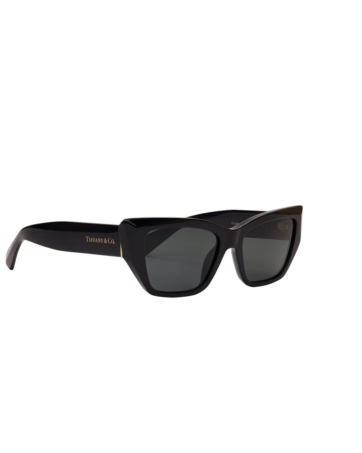 Tiffany & Co. square lens black sunglasses