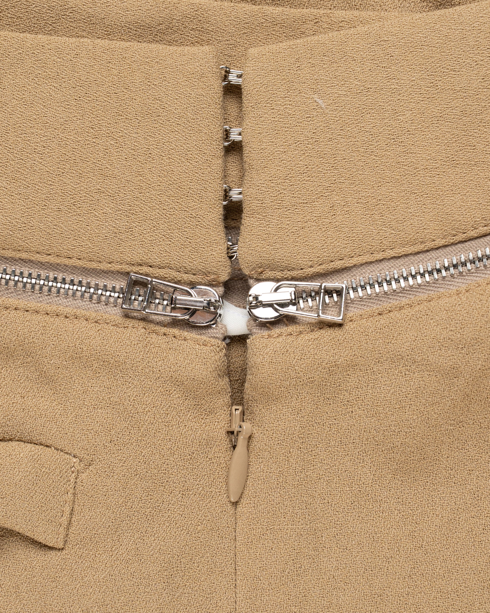Jacquemus Le Papier "La Jupe Bodri" beige midi skirt Jacquemus