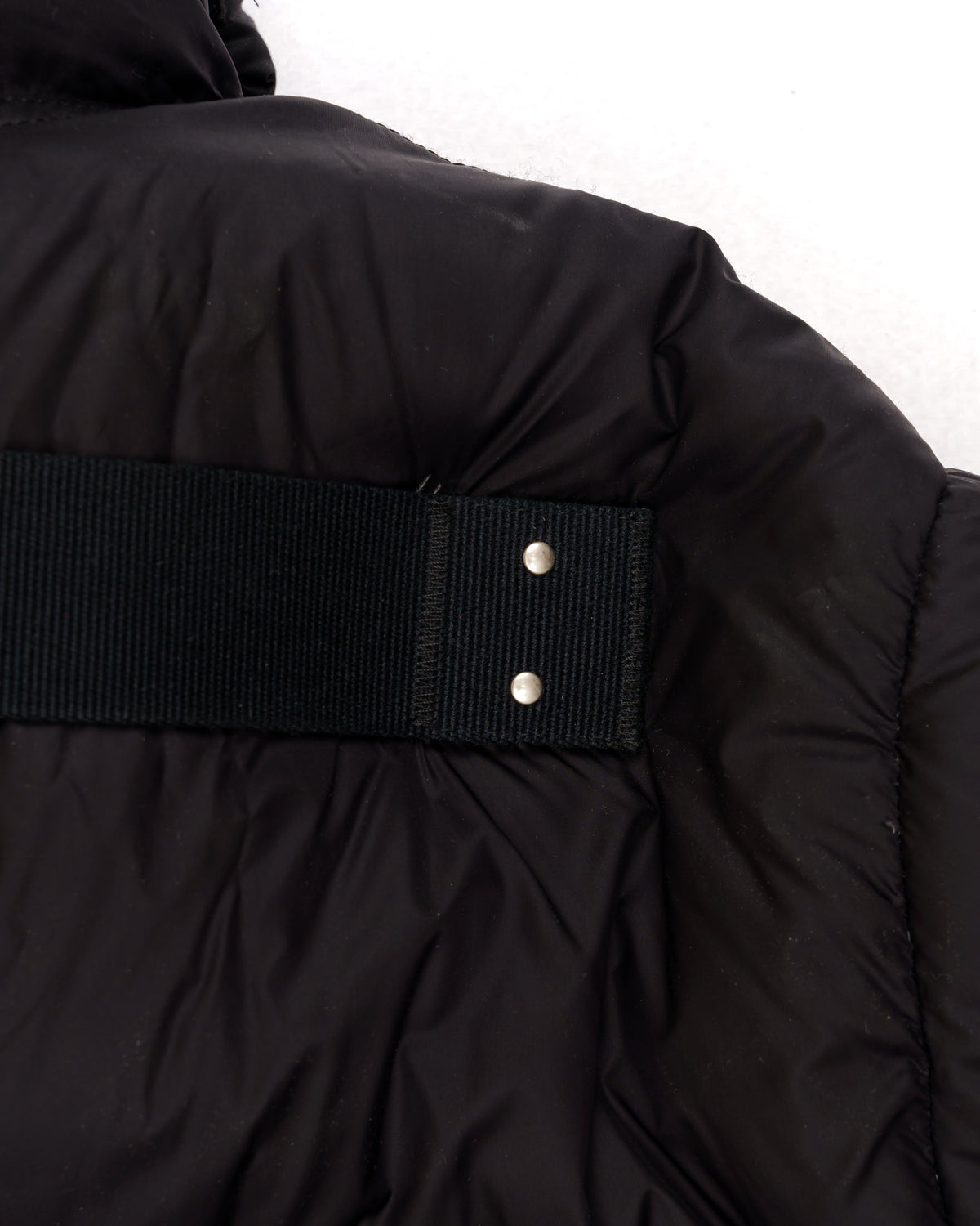 Rick Owens asymmetrical puffer jacket