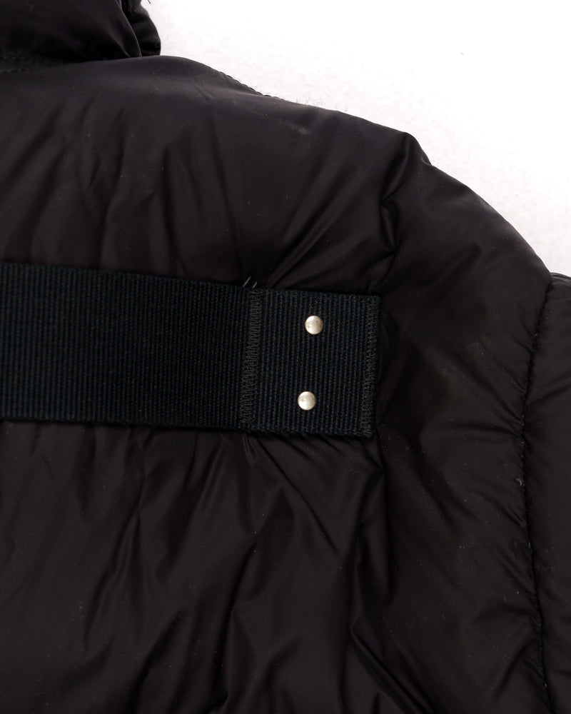 Rick Owens asymmetrical puffer jacket thumbnail