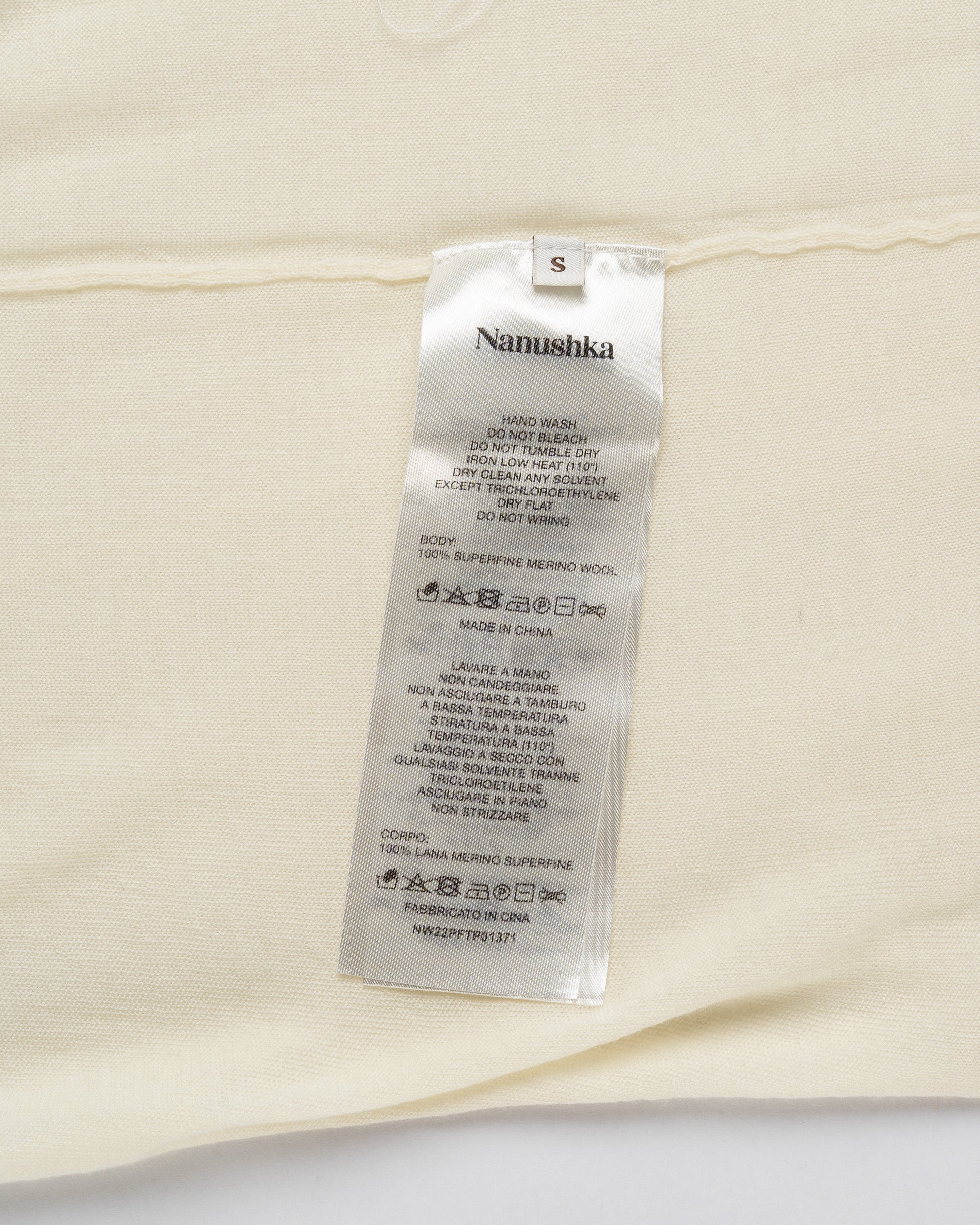 Nanushka Slub jersey turtleneck sweater Nanushka