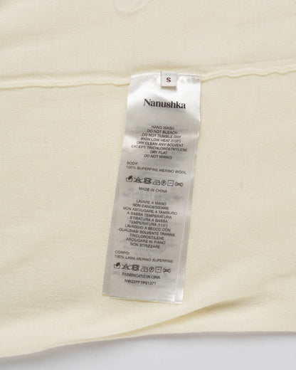 Nanushka Slub jersey turtleneck sweater Nanushka